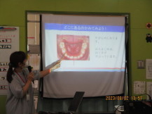 歯の健康講座の様子2