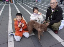 シェアドッグ運動会後の子どもの写真3