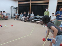 ボッチャ交流会の様子の写真