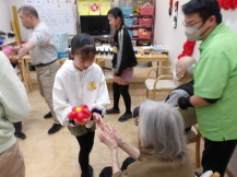 子ども達の交流の様子